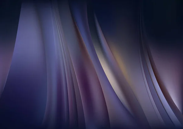 Синий Фиолетовый Декоративный Фон Векторная Иллюстрация Дизайн Красивый Элегантный Шаблон — стоковый вектор