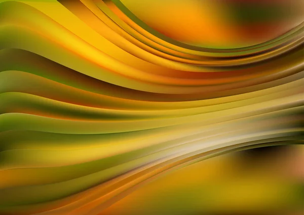 Green Yellow Creative Background Vector Illustration Design Beautiful Elegant Template — 스톡 벡터