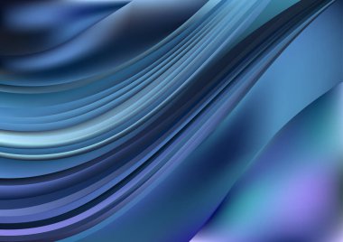 Mavi Su Şablonu Arkaplan Vektör İllüstrasyon Tasarımı Güzel Şablon grafik sanat resmi