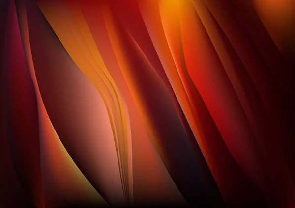 Orange Yellow Digital Background Vector Illustration Design Beautiful Elegant Template — 스톡 벡터