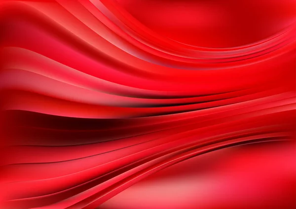 Rosso Tessuto Futuristico Sfondo Vettoriale Illustrazione Design Bella Elegante Immagine — Vettoriale Stock