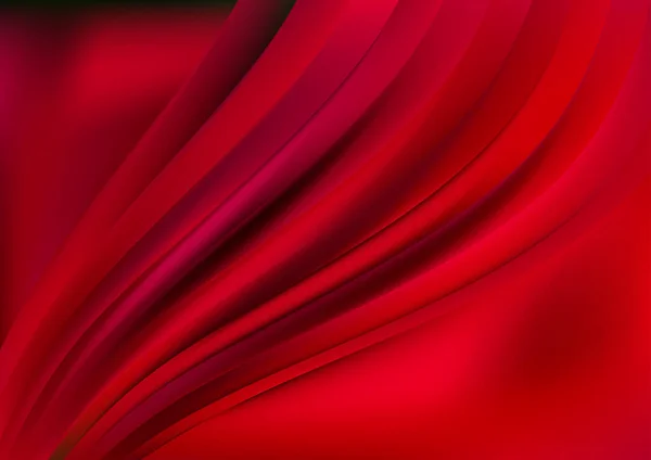 Czerwony Tekstylia Piękne Tło Wektor Ilustracja Projekt Piękny Elegancki Szablon — Wektor stockowy