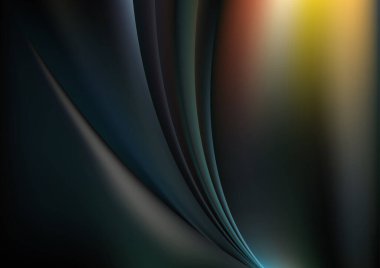 Yeşil Işık Arkaplan Vektörü Resmetme Tasarımı Güzel Şablon grafik sanat resmi