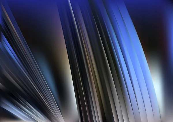 青い線の抽象的な背景ベクトルイラストデザイン美しいエレガントなテンプレートグラフィックアートイメージ — ストックベクタ