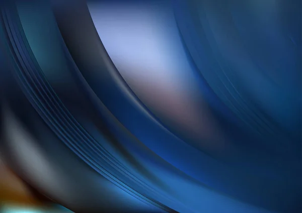 Blue Azure Digital Background Vector Illustration Design Beautiful Elegant Template — 스톡 벡터