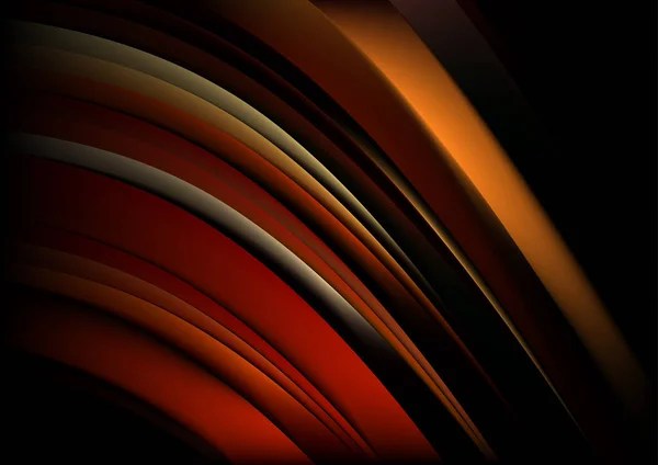 Orange Line Abstract Background Διάνυσμα Σχεδιασμός Εικονογράφησης Όμορφο Κομψό Πρότυπο — Διανυσματικό Αρχείο