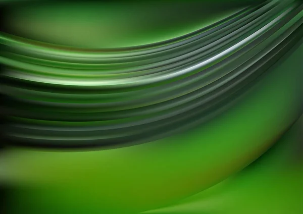 Verde Hoja Elemento Fondo Vector Ilustración Diseño Hermosa Elegante Plantilla — Vector de stock