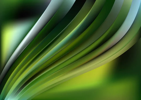 Green Close Decorative Background Vector Illustration Design Bella Elegante Immagine — Vettoriale Stock