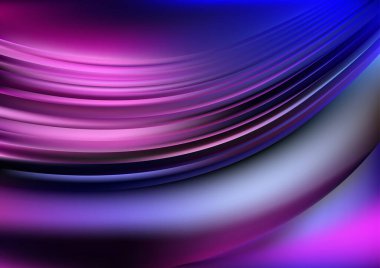 Mavi Violet Pürüzsüz Arkaplan Vektör İllüstrasyon Tasarımı Güzel Şablon grafik sanat resmi