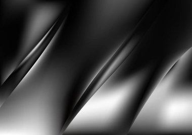 Siyah Siyah ve Beyaz Modern Arkaplan Vektör İllüstrasyon Tasarımı Güzel Şablon grafik sanat resmi