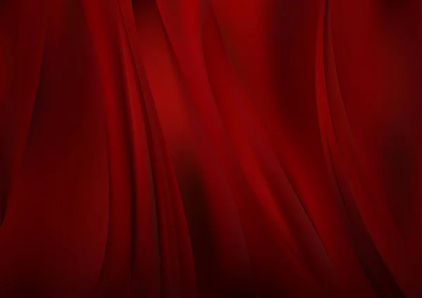 Красный Занавес Концепция Заднего Плана Векторная Иллюстрация Дизайн Красивый Элегантный — стоковый вектор