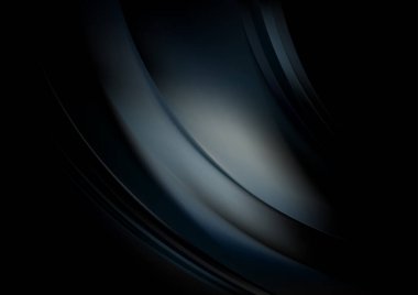 Siyah Karanlık Modern Arkaplan Vektör İllüstrasyon Tasarımı Güzel Şablon grafik sanat resmi