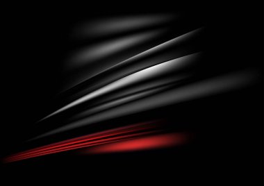 Siyah Işık Elemanı Arkaplan Vektör İllüstrasyon Tasarımı Güzel Şablon grafik sanat resmi