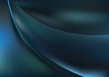 Mavi Yeşil Element Arkaplan Vektör İllüstrasyon Tasarımı Güzel Şablon grafik sanat resmi