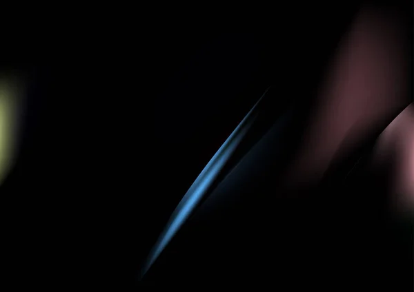 ブラックライトアブストラクト背景ベクトルイラストデザイン美しいエレガントなテンプレートグラフィックアートイメージ — ストックベクタ