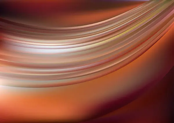 オレンジライト未来的背景ベクトルイラストデザイン美しいエレガントなテンプレートグラフィックアートイメージ — ストックベクタ