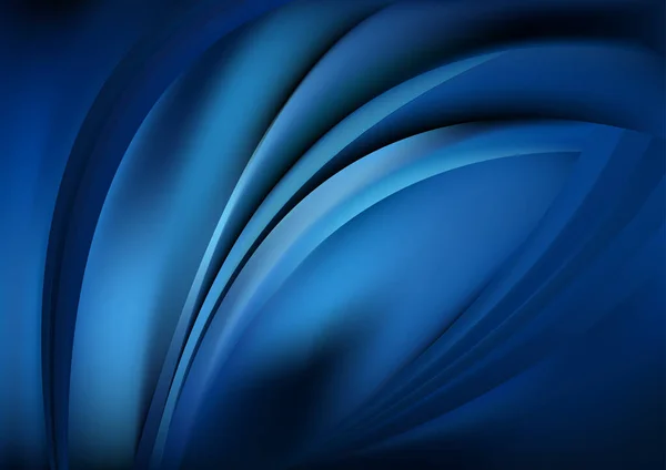 Azul Eléctrico Azul Concepto Fondo Vector Ilustración Diseño Hermosa Elegante — Archivo Imágenes Vectoriales