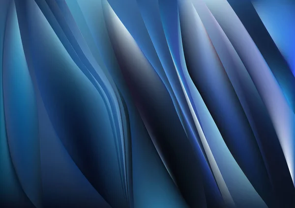 Azul Azur Fondo Artístico Vector Ilustración Diseño Hermosa Elegante Plantilla — Vector de stock