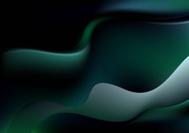 Yeşil Su Güzel Arkaplan Vektörü İllüstrasyon Tasarımı Güzel Şablon grafik sanat resmi