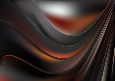 Turuncu Kahverengi Dekoratif Arkaplan Vektör İllüstrasyon Tasarımı Güzel Şablon grafik sanat resmi