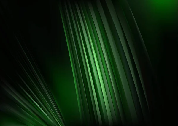 Зелений Крупним Планом Фрактал Фон Векторні Ілюстрації Дизайн Красивий Елегантний — стоковий вектор