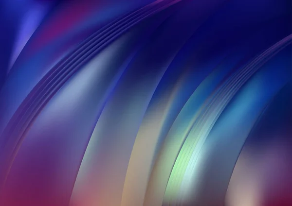 蓝色紫罗兰现代背景矢量图解设计精美典雅的模板图形艺术图像 — 图库矢量图片