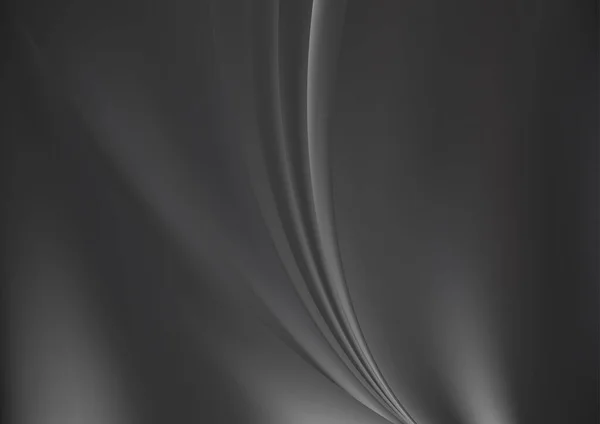 Schwarze Linie Fraktaler Hintergrund Vektor Illustration Design Schöne Elegante Vorlage — Stockvektor