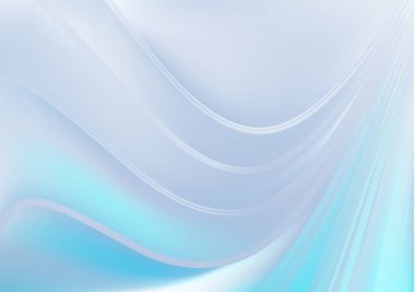 Mavi Turkuaz Fraktal Arkaplan Vektör İllüstrasyon Tasarımı Güzel Şablon grafik sanat resmi