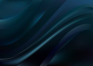 Mavi Turkuaz Dekoratif Arkaplan Vektör İllüstrasyon Tasarımı Güzel Şablon grafik sanat resmi