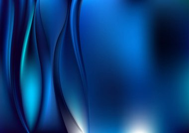 Mavi Elektrik Elementi Arkaplan Vektör İllüstrasyon Tasarımı Güzel Şablon grafik sanat resmi