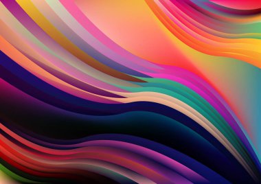 Turuncu Mor Renkli Arkaplan Vektör İllüstrasyon Tasarımı Güzel Şablon grafik sanat resmi