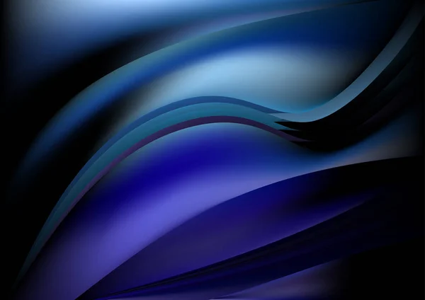 Aqua Bleu Numérique Fond Vectoriel Illustration Design Belle Élégante Image — Image vectorielle