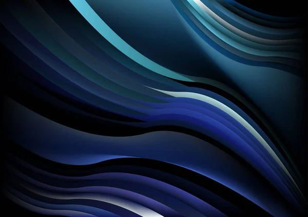 Blue Electric Blue Smooth Background Διάνυσμα Σχεδιασμός Εικονογράφησης Όμορφο Κομψό — Διανυσματικό Αρχείο