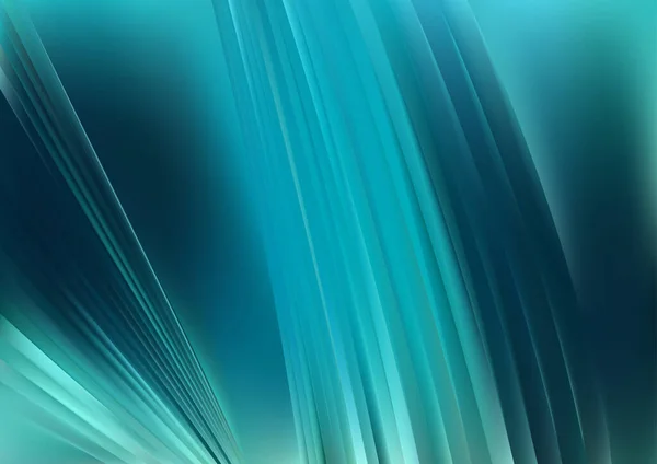 青緑の抽象的な背景ベクトルイラストデザイン美しいエレガントなテンプレートグラフィックアートイメージ — ストックベクタ