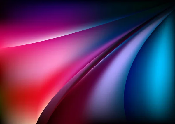 青紫デジタル背景ベクトルイラストデザイン美しいエレガントなテンプレートグラフィックアートイメージ — ストックベクタ