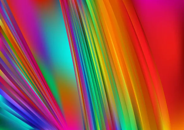 Azul Colorido Multicolor Fundo Vector Ilustração Design Bonito Elegante Template — Vetor de Stock