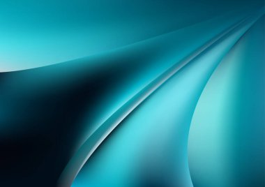 Mavi Yeşil Yumuşak Arkaplan Vektör İllüstrasyon Tasarımı Güzel Şablon grafik sanat resmi