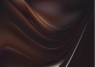 Kahverengi Çizgi Dekoratif Arkaplan Vektör İllüstrasyon Tasarımı Güzel Şablon grafik sanat resmi