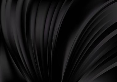 Siyah Tek Renkli Yaratıcı Arkaplan Vektör İllüstrasyon Tasarımı Güzel Şablon Grafik Sanat Görüntüsü