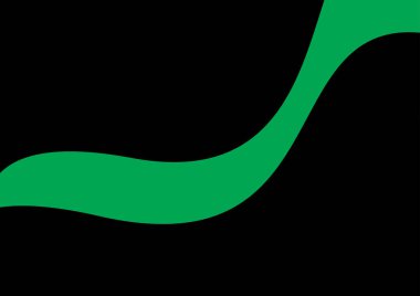 Green Line Çoklu Renkli Arkaplan Vektör İllüstrasyon Tasarımı Güzel Şablon grafik sanat resmi