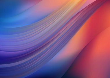 Mavi Mor Dinamik Arkaplan Vektör İllüstrasyon Tasarımı Güzel Şablon grafik sanat resmi