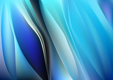 Mavi Turkuaz Sanatsal Arkaplan Vektör İllüstrasyon Tasarımı Güzel Şablon grafik sanat resmi