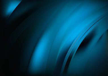 Mavi Siyah Yumuşak Arkaplan Vektör İllüstrasyon Tasarımı Güzel Şablon grafik sanat resmi