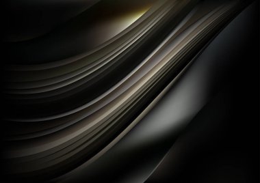 Siyah ve Beyaz Soyut Arkaplan Vektör İllüstrasyon Tasarımı Güzel Şablon grafik sanat resmi