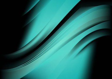 Mavi Su Pürüzsüz Arkaplan Vektör İllüstrasyon Tasarımı Güzel Şablon grafik sanat resmi