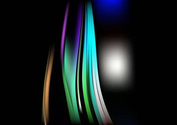 光の闇テンプレートの背景ベクトルイラストデザイン美しいエレガントなテンプレートグラフィックアートイメージ — ストックベクタ