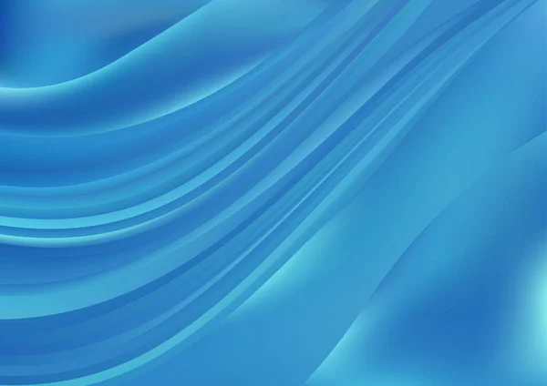 Bleu Turquoise Fond Lisse Illustration Vectorielle Design Belle Image Art — Image vectorielle