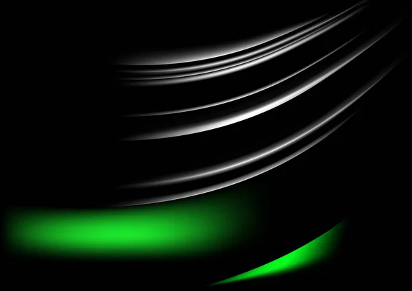 Fond Créatif Lumière Noire Illustration Vectorielle Design Belle Image Élégante — Image vectorielle