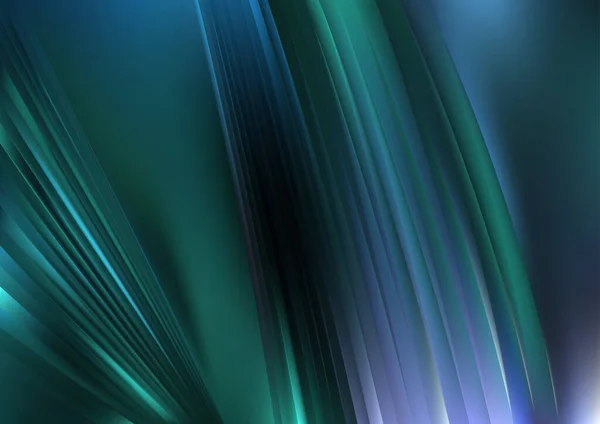 Vert Turquoise Beau Fond Vectoriel Illustration Design Belle Élégante Image — Image vectorielle