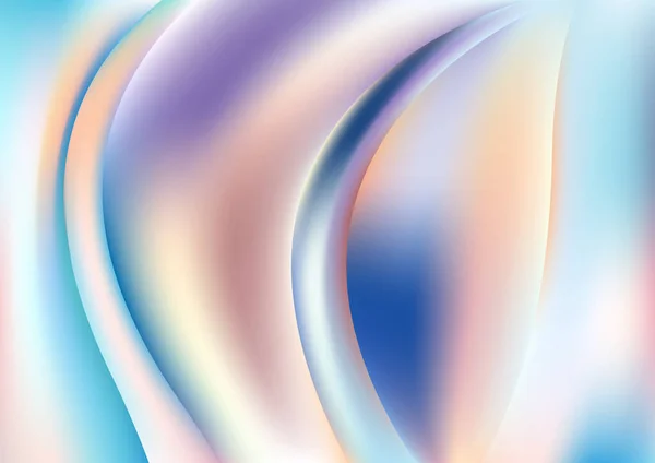 Cercle Bleu Abstrait Fond Vectoriel Illustration Design Belle Élégante Image — Image vectorielle